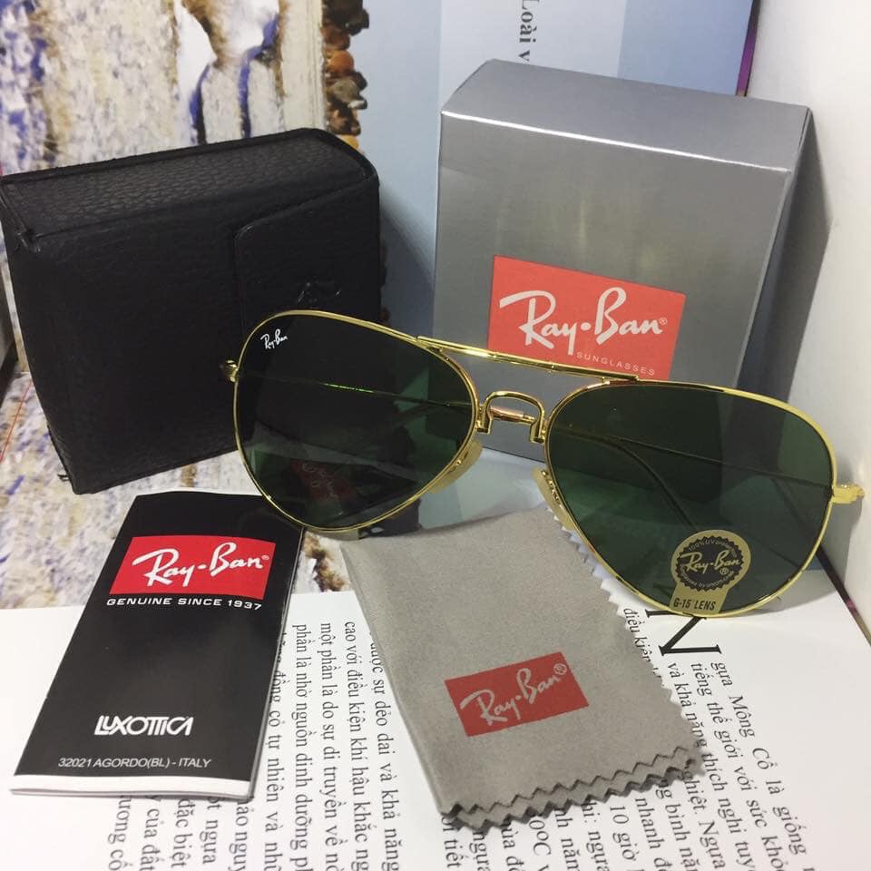 KÍNH MÁT NAM RAYBAN GẤP GỌN FULLBOX