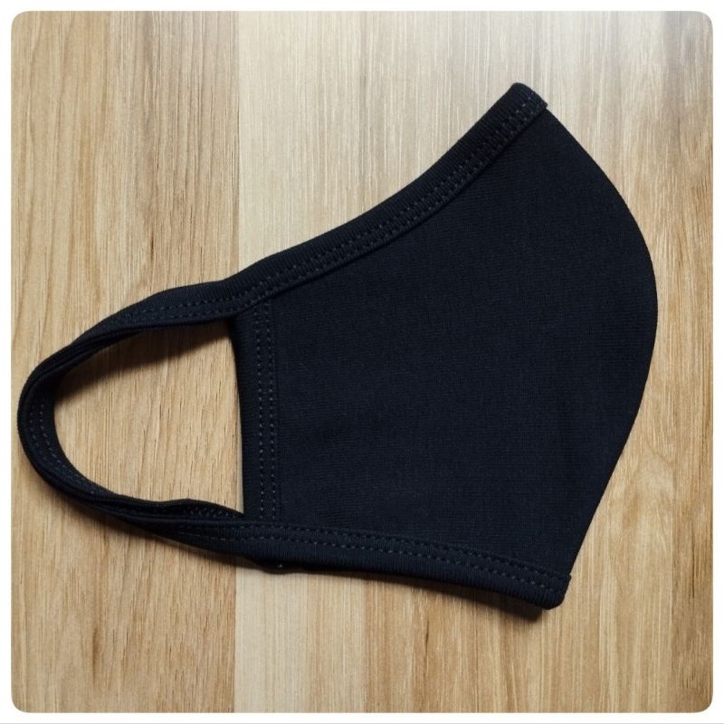 Khẩu trang vải 2 lớp 100% cotton dành cho người lớn, nam nữ, màu đen trắng đỏ. Tái sử dụng nhiều lần. ..................