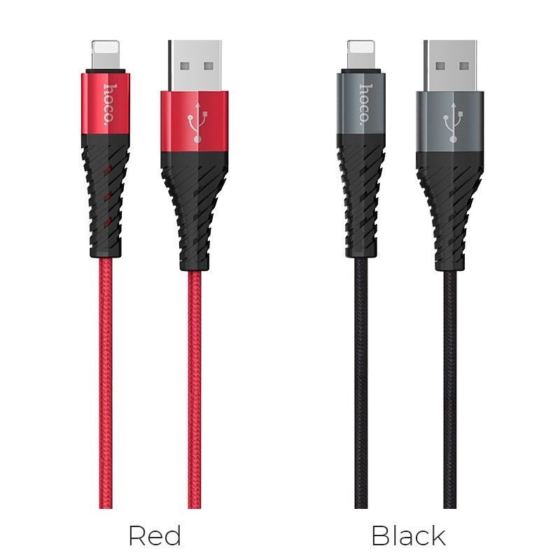 Dây Cáp Sạc IP- Sạc Nhanh HOCO-X38 Chống Đứt Gãy-5V -2.4A Dài 1M