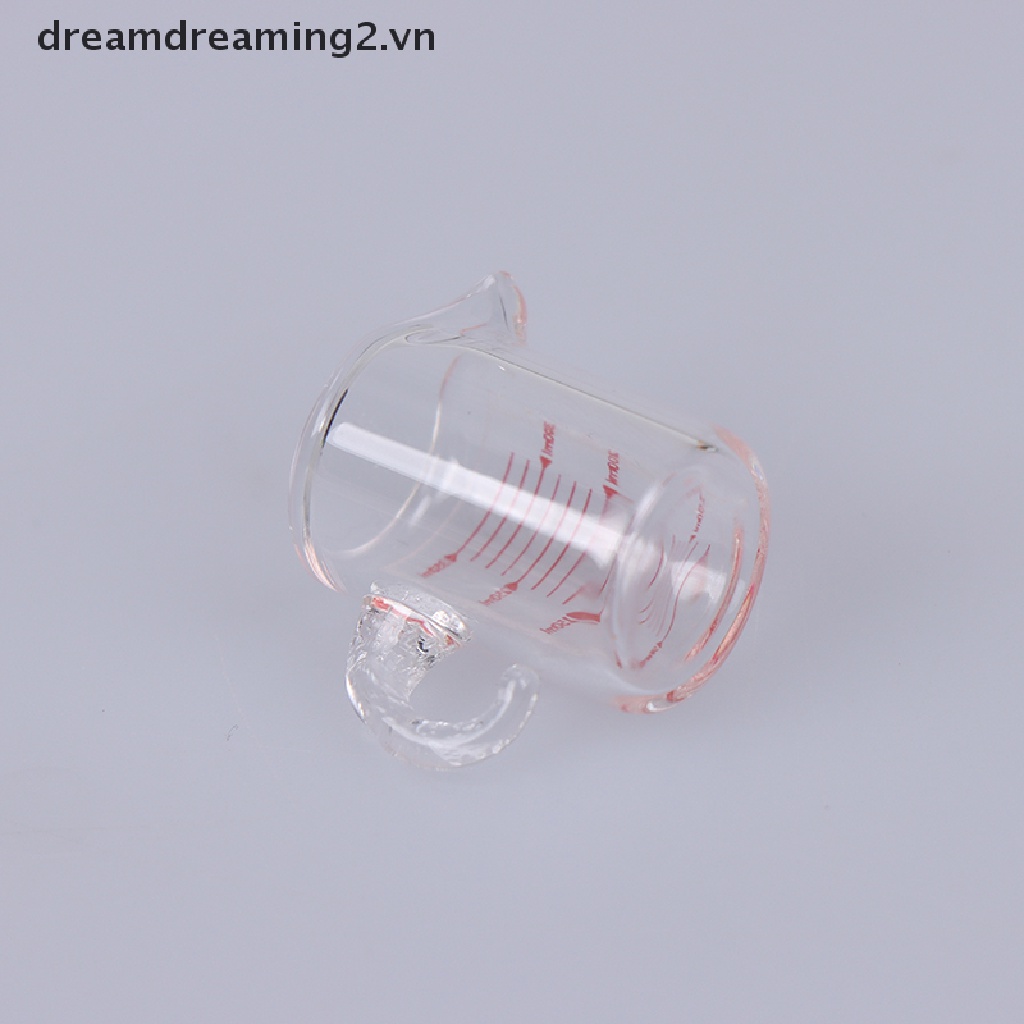 1 Mô Hình Cốc Đo Lường Bằng Kính Trang Trí Nhà Búp Bê