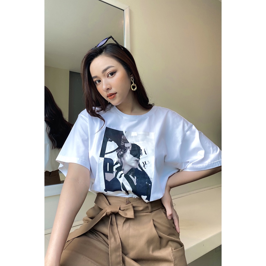 Quần short kaki túi hộp màu nâu LADY ME by Eva de Eva 21AQSO002N