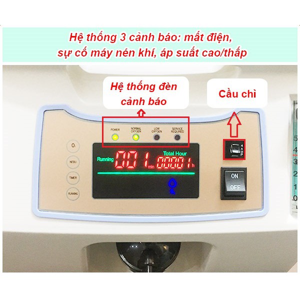 Máy tạo oxy iMedicare Singapore iOC-3LA [CHÍNH HÃNG - BH 2 năm]