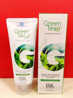 🍃🍃🍃Sữa rửa mặt Trà Xanh ISK🍃🍃🍃