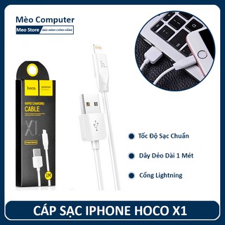CÁP SẠC NHANH IPHONE HOCO X1 LIGHTNING 1M-CHÍNH HÃNG-CÁP SẠC IPHONE IPAD