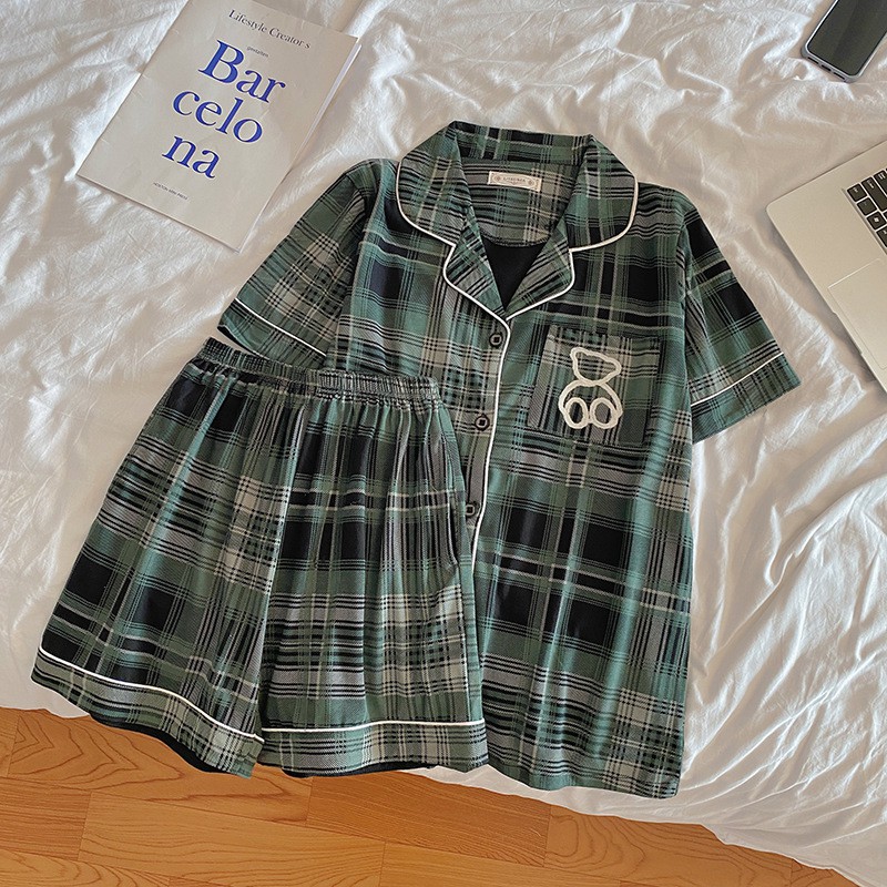 [Thanh lý - Dọn kho] Đồ bộ nữ cotton thun cộc tay, bộ pijama cao cấp Korea P3-G3