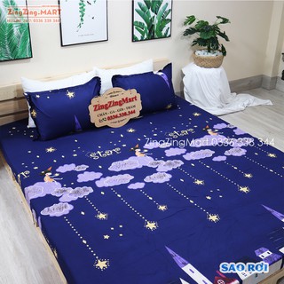 Bộ 1 Ga 2 Vỏ Gối Poly Cotton (Chát với shop chọn mẫu nhé)