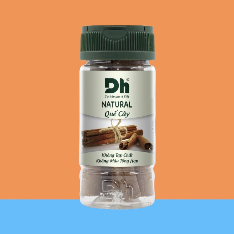 Quế cây Dh Foods Natural hũ 20g - Quế thanh cạo vỏ Dh Foods