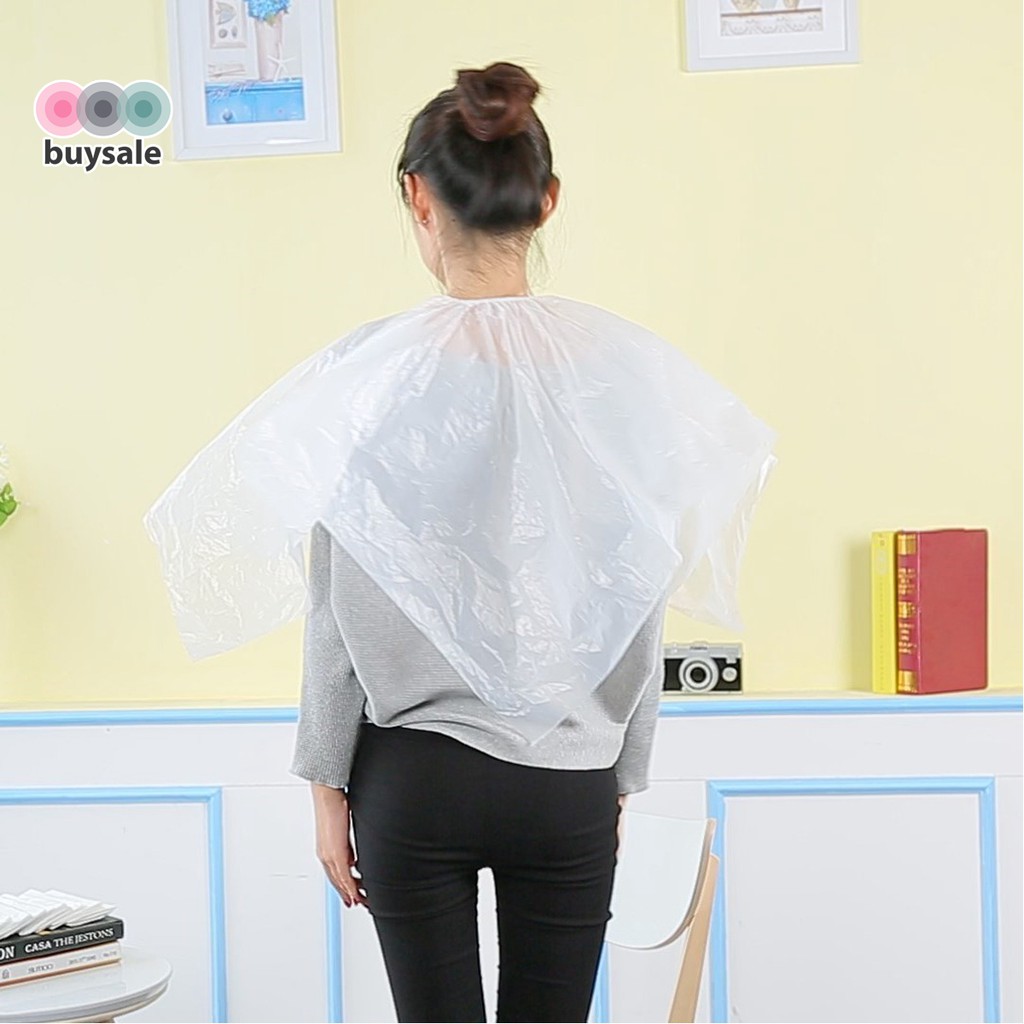 50 áo choàng nylon nhuộm, cắt tóc dùng 1 lần - buysale - BSPK157