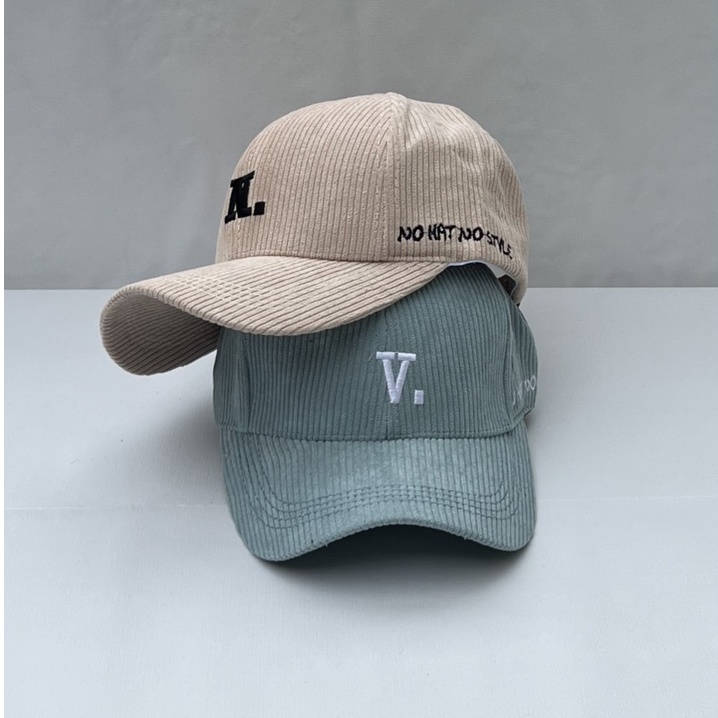Mũ lưỡi trai nón kết HAZIN thêu chữ chất nhung ulzzang unisex phù hợp cho cả nam và nữ nhiều màu