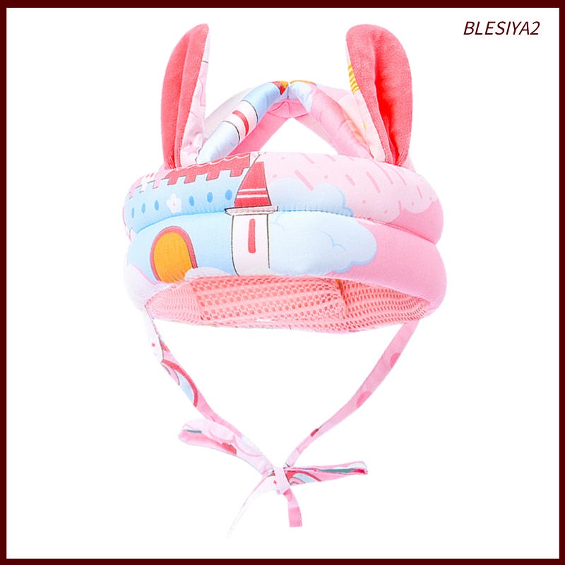 Set 2 Mũ Bảo Hiểm Mềm Mại Chống Va Chạm Bảo Vệ An Toàn Cho Bé Mới