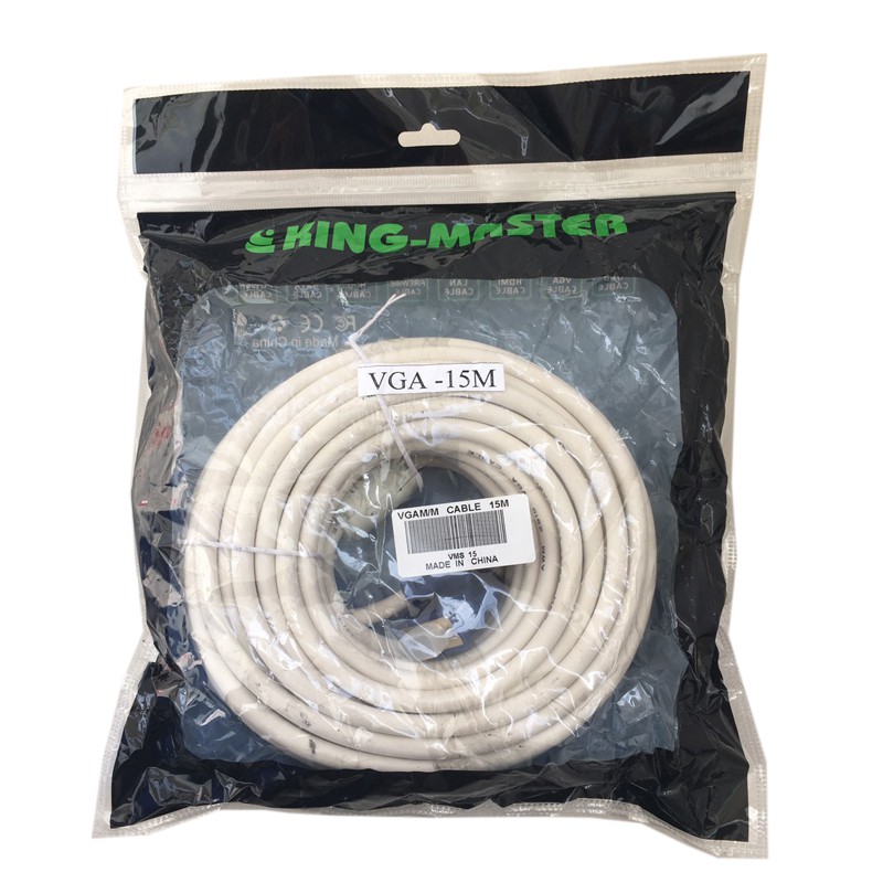 Cáp VGA 15m VMSC15 (3+5) FullHD sắc nét - Hàng chính hãng