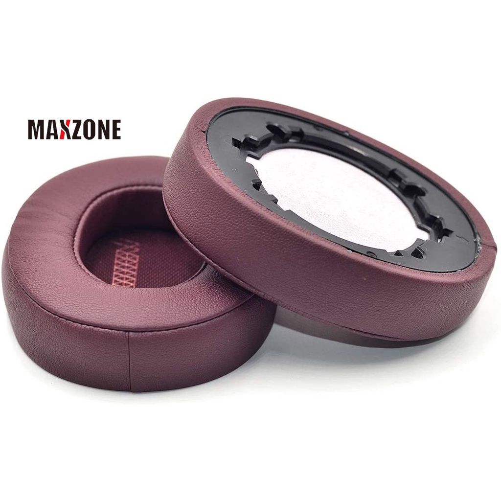Đệm bọc bảo vệ tai nghe chụp đầu bằng da và cao su non thích hợp cho JBL Live 500BT