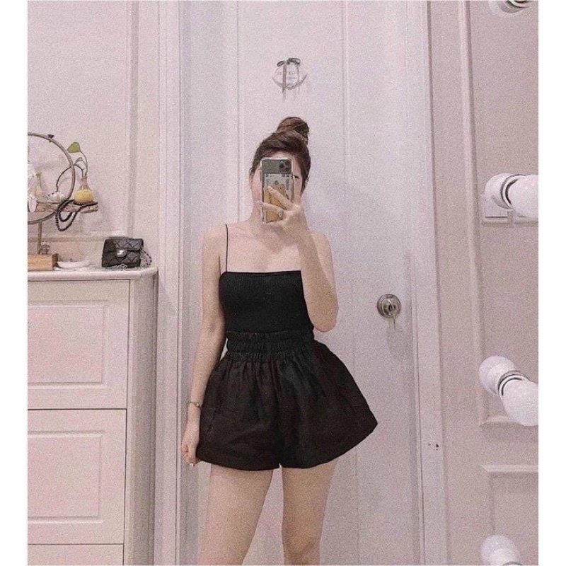 Quần Đùi Nữ Phi Bóng Cạp Thun Q20