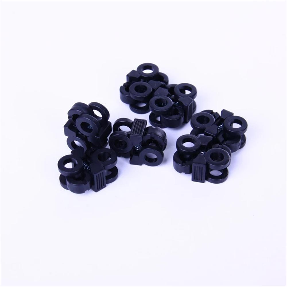 Khóa Dây Giày Nhanh Chóng Màu Đen Siêu Bền Tiện Dụng Mang Theo Cắm Trại / Leo Núi