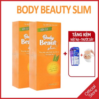 Body Beauty Slim viên sủi giảm cân nhanh cấp tốc detox an toàn chính hãng không phải thuốc giảm cân