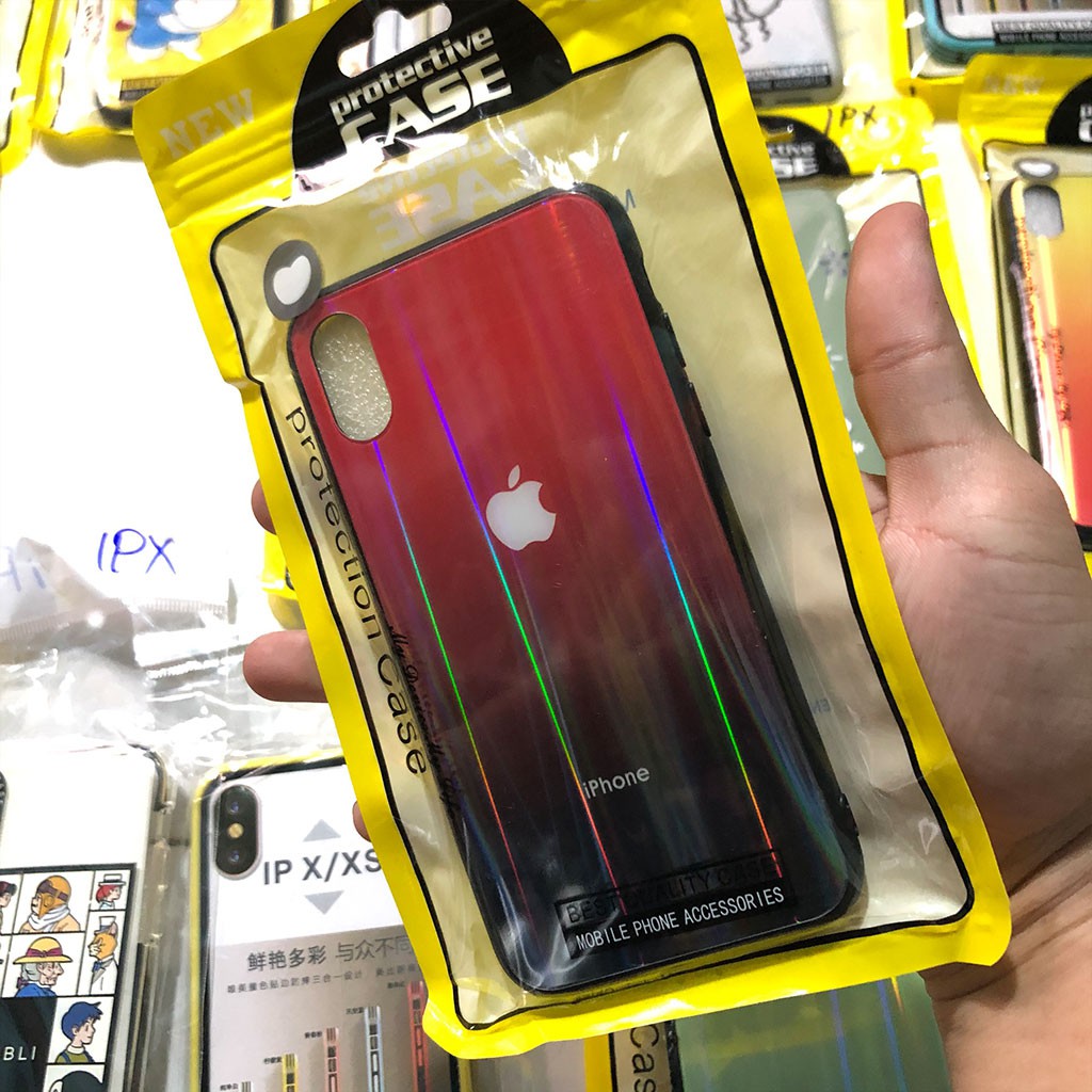 [Được chọn mẫu] Ôp lưng iPhone Xs / X -Tráng gương,Chống bẩn, IDM in hình Cute- Số lượng có hạn