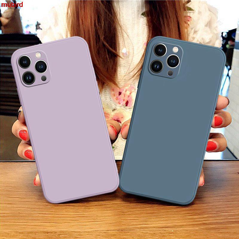 Ốp Điện Thoại Silicone Mềm Màu Trơn Cho Iphone 6 6S 7 8 SE 2020 11 12 13 mini Pro Plus X XS XR MAX