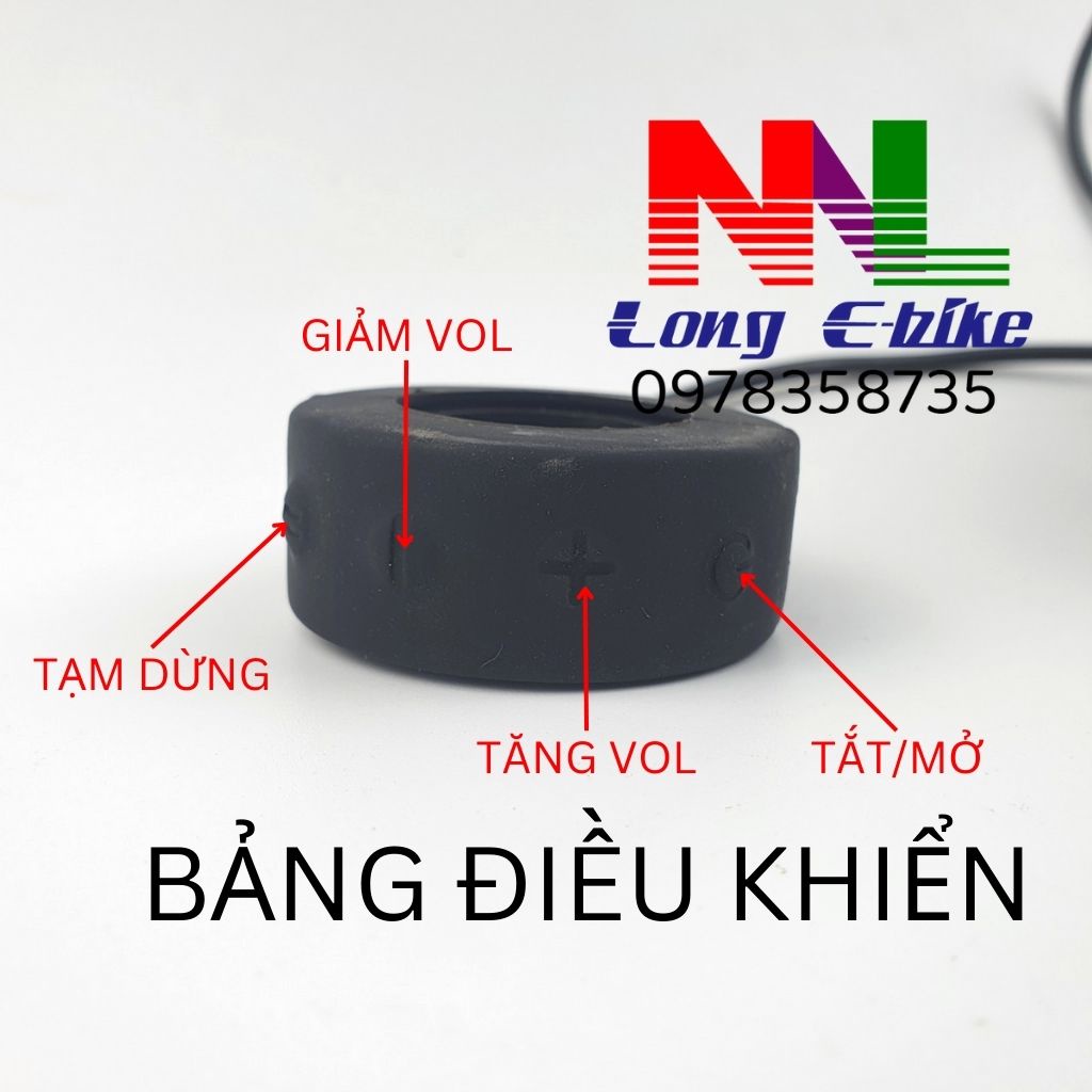 loa bluetooth 12v xe máy, xe điện. kháng nước