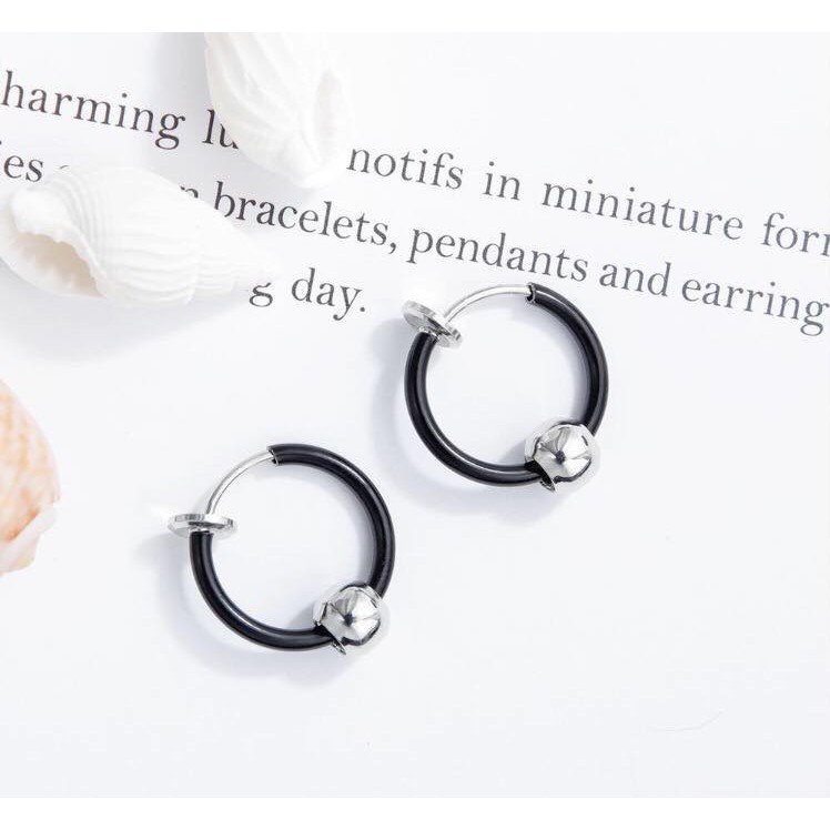 KHUYÊN TAI KẸP MIX BI TRÒN/ KHUYÊN TAI KẸP KO CẦN LỖ