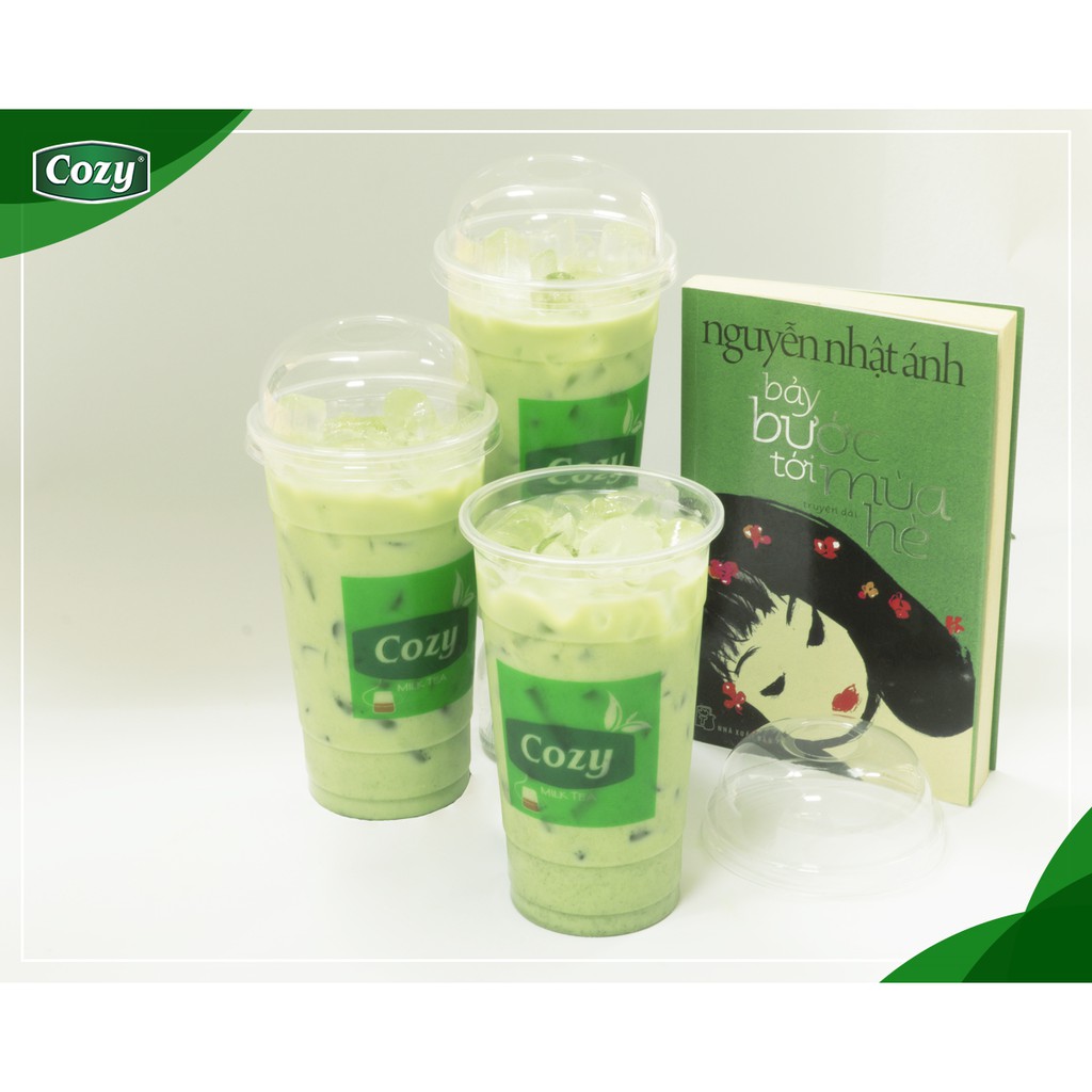 [Freeship] Trà sữa Matcha COZY 3 in 1 - Hộp 306gr (18 gói x 17gr)