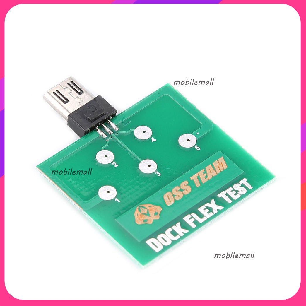 Micro USB Dock Flex Test Board for Android Phone Battery Power Charging Dock