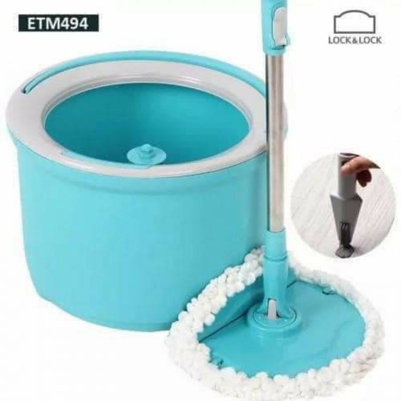 Bộ cây lau nhà Locknlock Corner Spin Mop ETM494