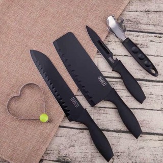 Bộ dao 5 món buck black cao cấp chất lượng