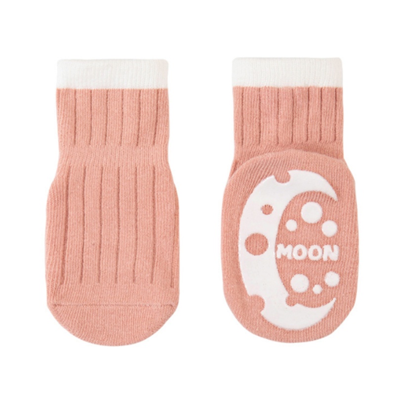1 Đôi Vớ Chống Trượt Họa Tiết Trái Cây Hoạt Hình Dễ Thương Cho Bé