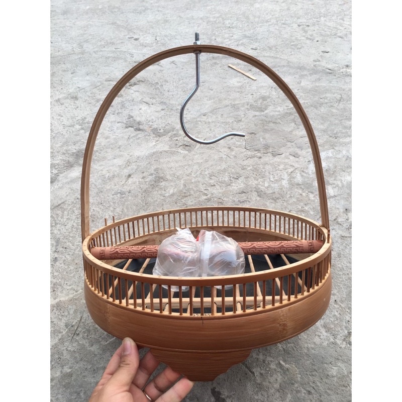Lòng chim cu gáy trần nhốt Mào, Choè, Khuyên, Yến, Vẹt tặng kèm xích chân