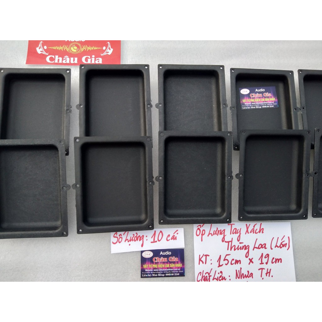 Ốp tay xách thùng loa 15cm 19cm 10 cái Audio Châu Gia