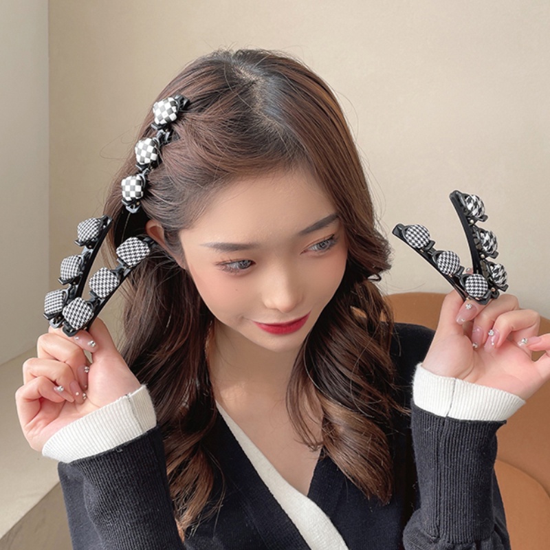 Kẹp Tóc Nữ Hai Lớp Thời Trang Hàn Quốc Xinh Xắn