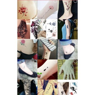 Miếng dán xăm tatoo độc đáo 1k