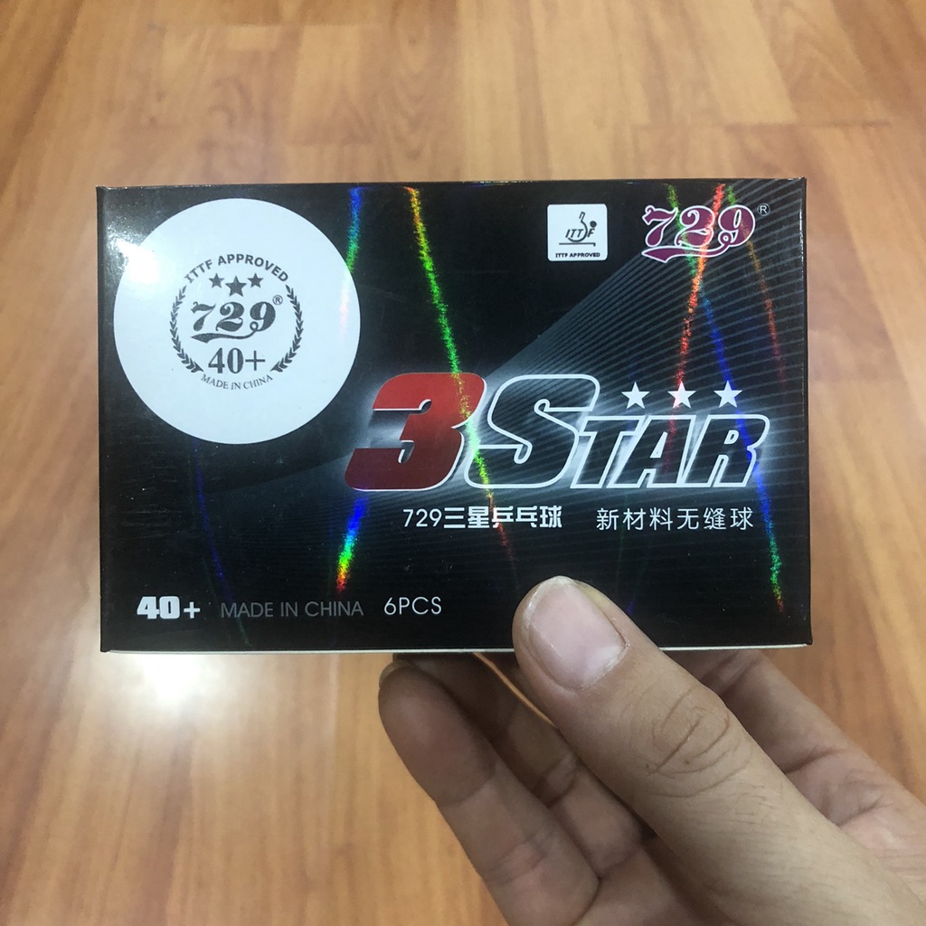 Hộp Quả Bóng Bàn 729 Classic 40+ Chính Hãng - Tiêu Chuẩn Thi Đấu