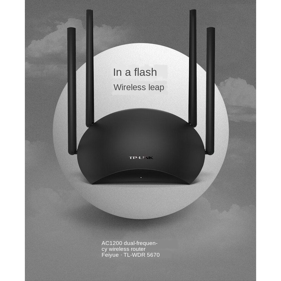 Bộ Định Tuyến Wifi Băng Tần Kép Tp-Link Tl-Wdr5670 Ac1200 2.4g & 5g