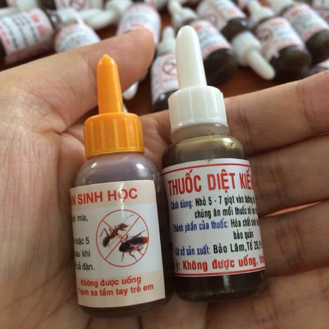 Combo 10 Thuốc Diệt Kiến Mối Gián sinh học 10ml Diệt Sạch tận Gốc Kiến Dán An toàn Thân Thiện với môi trường giá rẻ