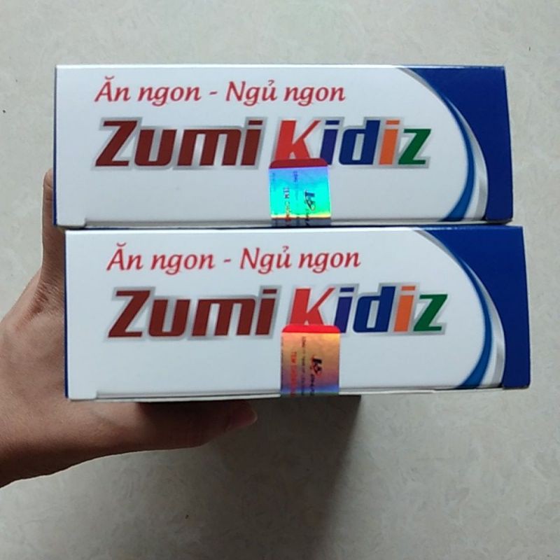 Zumi Kidiz - Zumikidiz (hộp 20 ống) giúp bé ăn ngon- ngủ ngon hết quấy khóc dùng được cho trẻ sơ sinh