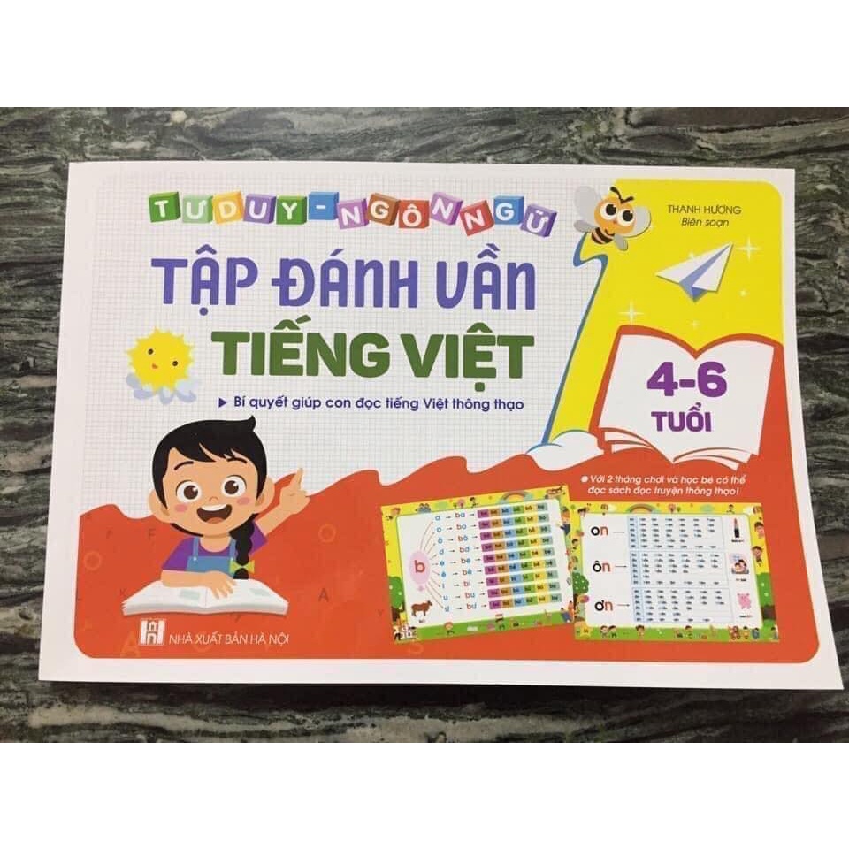 Set 3 vở Toán + Đánh vần + Tiếng Anh cho bé