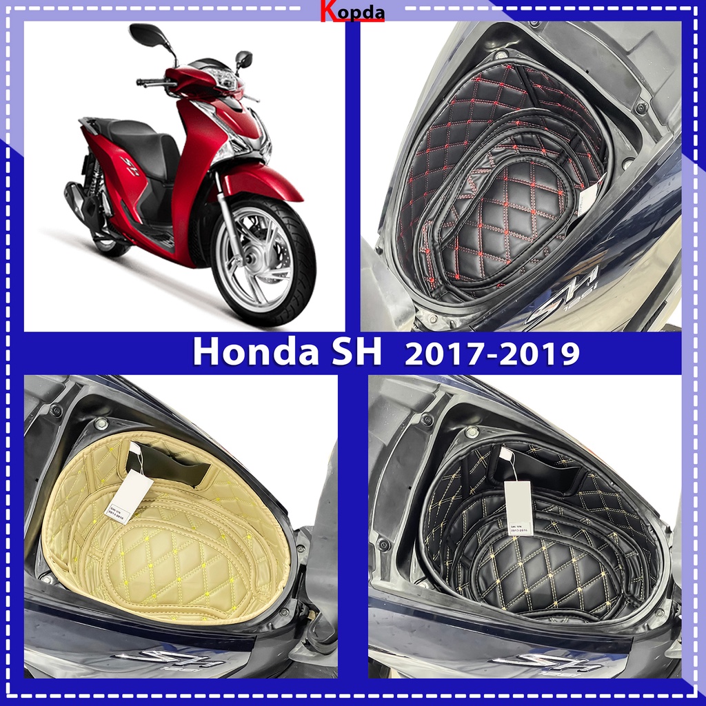 Lót Cốp Da Cách Nhiệt Xe Honda SHVN 2017-2019 - Hàng Gia Công Tại Xưởng Độ Bền Cao - Bảo Hành 5 Năm