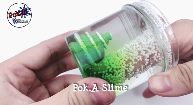 Slime Snowball Trio (bộ 3) - chất clear floam slime