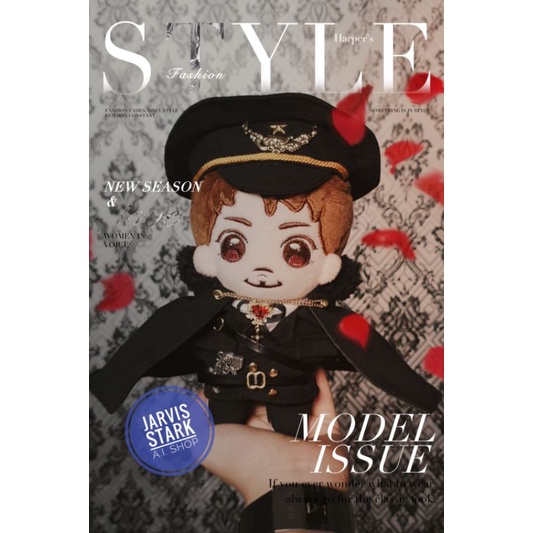 Quần áo búp bê QUÂN PHỤC DOLL IDV/15/20CM