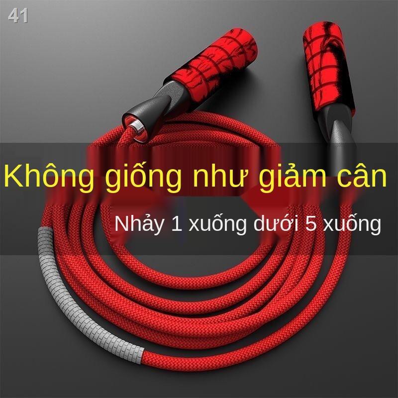 UDụng cụ thể dục nhảy dây, bài tập giảm cân tại nhà, sinh viên đốt mỡ thừa, dây tạ chuẩn bị đặc biệt cho kỳ thi tuyể