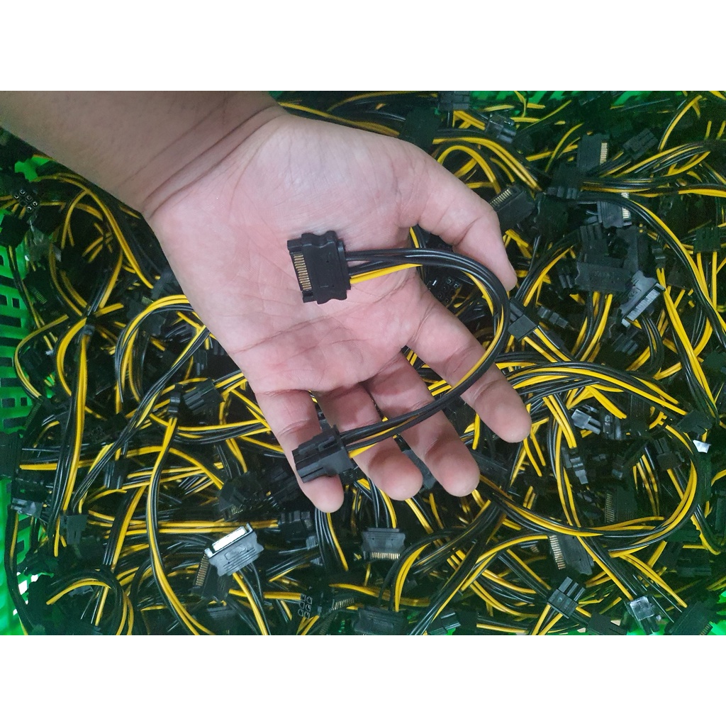 Cáp Sata ra 6 pin Vga New
