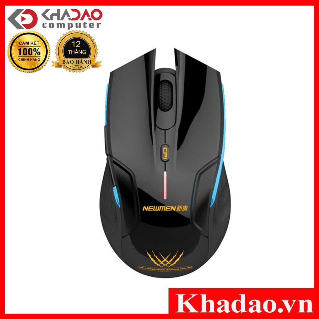 Chuột Gaming Newmen N500 Plus (đen) - Chuột Newmen N500+