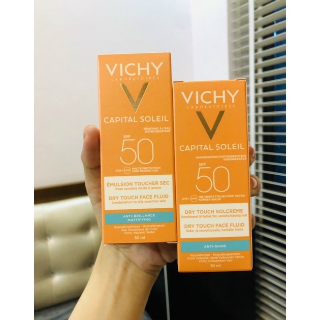 Kem chống nắng Vichy SPF 50 Ideal Soleil Emulsion