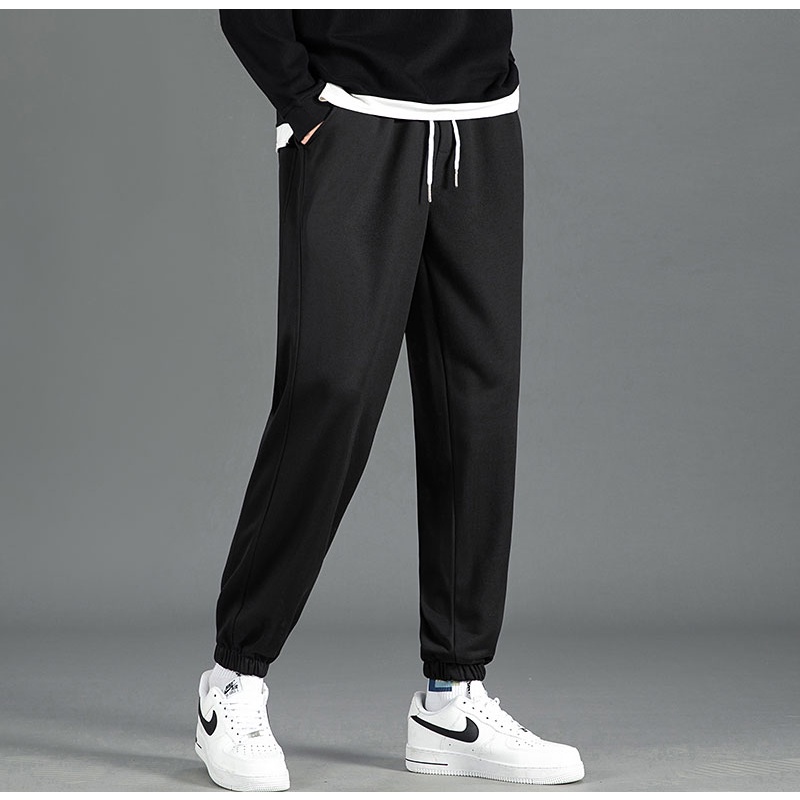 Quần Dài Thể Thao Dáng Rộng Thiết Kế Giản Dị Thời Trang Dành Cho Nam