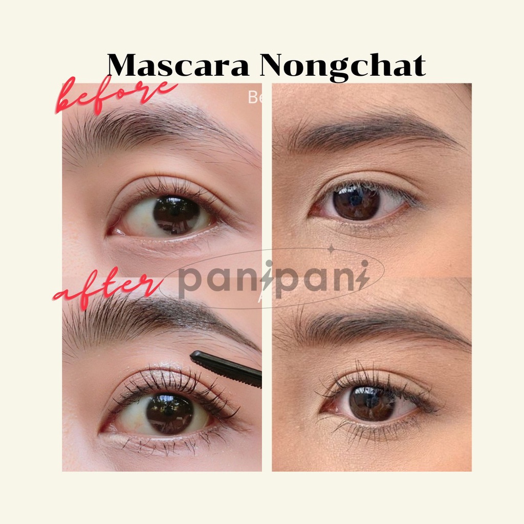 MASCARA SIÊU LÂU TRÔI, LÀM CONG MI BROWIT BY NONGCHAT THÁI LAN
