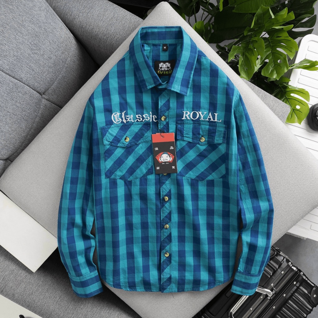 Áo Sơ Mi Ca rô Nam Dài Tay Chất Cotton Mềm Form Chuẩn Lịch Lãm Thời Trang Siêu Hot NEW UNISEX
