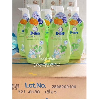 Nước rửa bình sữa dnee chai 620ml thái lan