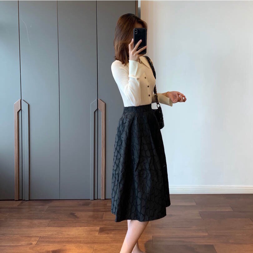 TH8907 Chân váy nữ mùa thu hàng nhập