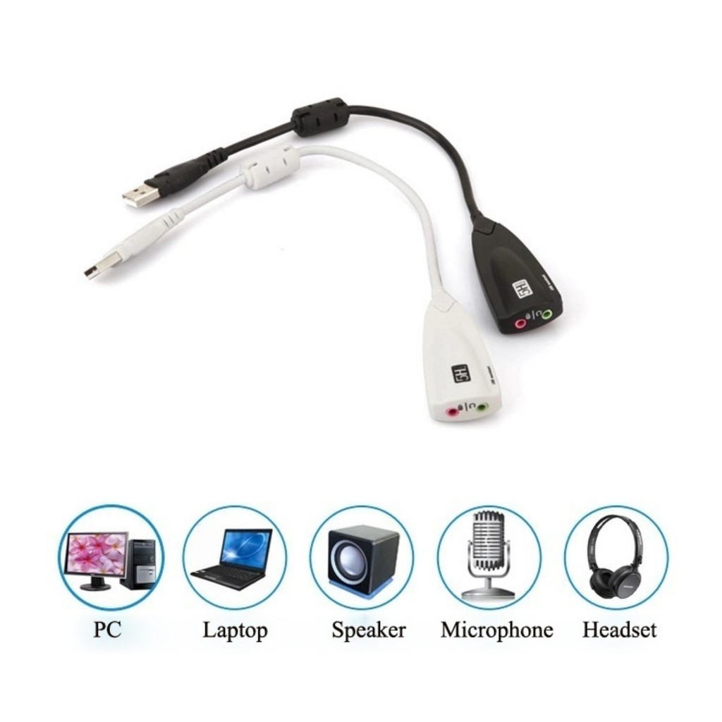 USB SOUND 5HV2 chuyển từ USB ra cổng âm thanh 3.5